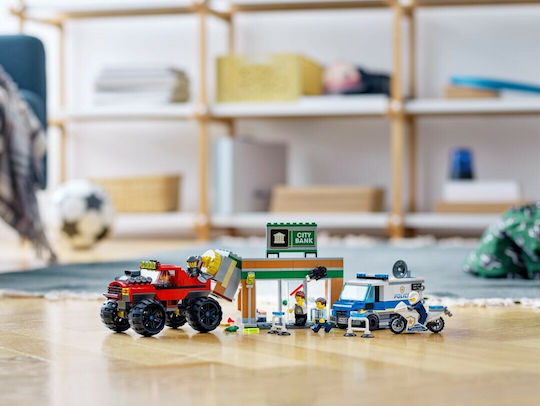 LEGO City Police Monster Truck Heist Pentru 5+ Ani 362 Bucăți