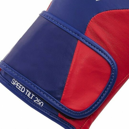 adidas Speed TILT 250 Γάντια Πυγμαχίας από Συνθετικό Δέρμα για Αγώνα Μπλε