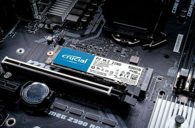 Crucial P2 SSD 250GB τύπου M.2 με σύνδεση PCI Express 3.0 CT250P2SSD8
