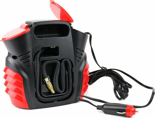 AMiO Τρόμπα Αυτοκινήτου 150PSI με Καλώδιο Αναπτήρα 12V
