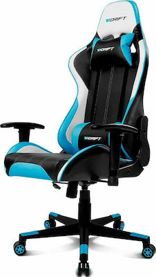 Drift DR175 Artificial Leather Gaming Chair with Adjustable Arms Blue