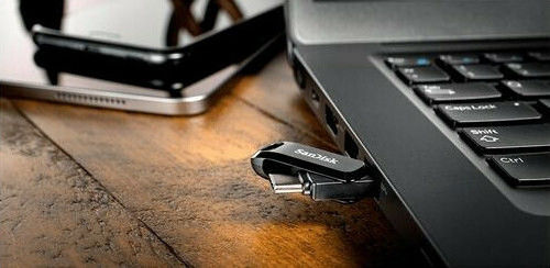 Sandisk Ultra Dual Drive Go 256GB USB 3.1 Stick με σύνδεση USB-A & USB-C Μαύρο