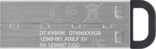 Kingston DataTraveler Kyson 128GB USB 3.2 Stick Silver