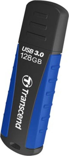 Transcend JetFlash 810 128GB USB 3.0 Stick Μαύρο