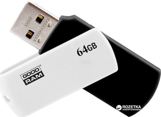 GoodRAM UCO2 64GB USB 2.0 Stick Λευκό