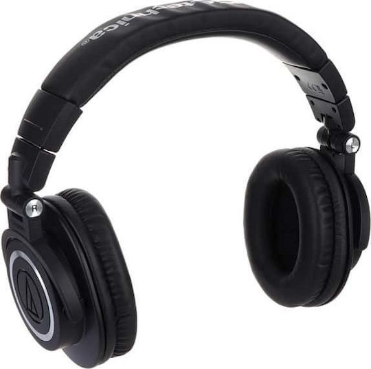 Audio Technica ATH-M50x Ενσύρματα Over Ear Ακουστικά Μαύρα