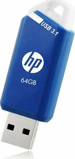 PNY HP x755w 64GB USB 3.1 Stick Μπλε