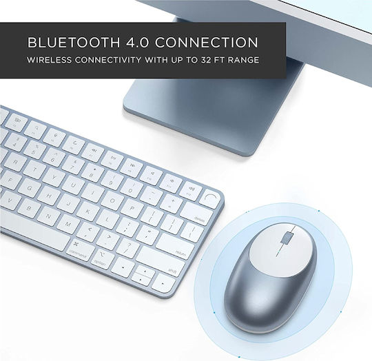 Satechi M1 Ασύρματο Bluetooth Ποντίκι Μπλε