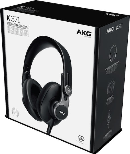 AKG K371 Ενσύρματα Over Ear Ακουστικά Μαύρα
