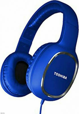 Toshiba RZE-BT160H Wireless/Wired On Ear Sports Headphones with 6 hours of Operation Blue RZE-BT160H-BLUE