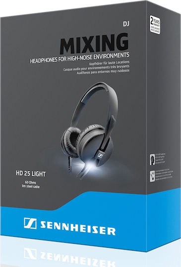Sennheiser HD 25 Light Ενσύρματα On Ear Ακουστικά Μαύρα