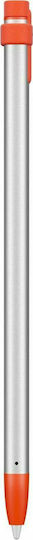 Logitech Crayon Digital Touch Pen mit Palm Rejection für iPad Orange 914-000034