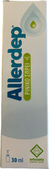 Erbozeta Allerdep Spray für Allergien Nasenspray mit Meerwasser 30ml