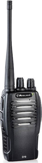 Midland G10 Pro Ασύρματος Πομποδέκτης PMR χωρίς Οθόνη