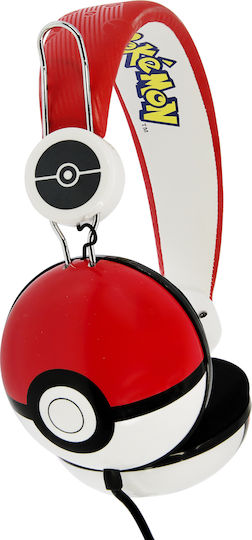 OTL Core Tween Pokemon Pokeball Жични On Ear Слушалки Многоцветни