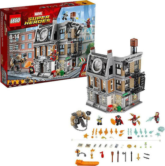 Lego Super Heroes Sanctum Sanctorum Showdown for 8 - 14 Years 1004pcs