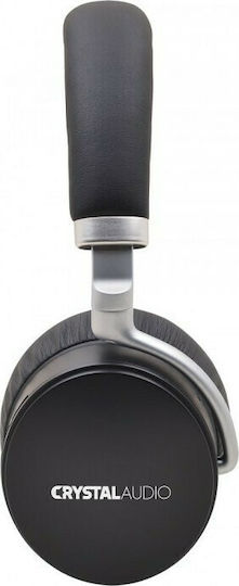 Crystal Audio Studio1K Wireless / Wired Over Ear Headphones with 20 hours of Operation Black
