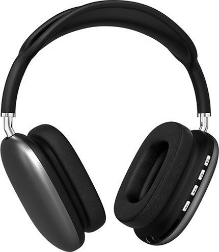 P9 Bluetooth Wireless Over Ear Headphones with 5 hours of Operation Black