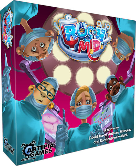 Board Game Rush M.D for 2-4 Players 5+ Years Old (EN) Artipia