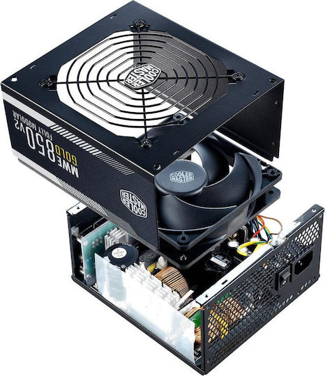CoolerMaster MWE rev. 2.0 850W Black Computer Power Supply Full Modular 80 Plus Gold
