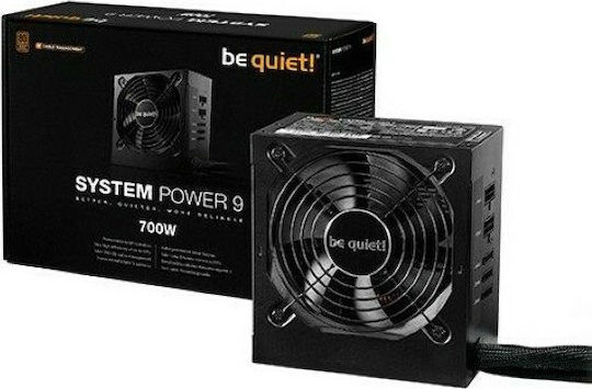 Be Quiet System Power 9 CM 700W Μαύρο Τροφοδοτικό Υπολογιστή Semi Modular 80 Plus Bronze