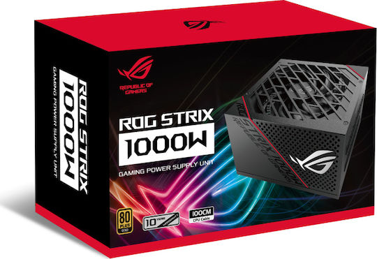 Asus ROG-STRIX-1000G 1000W Μαύρο Τροφοδοτικό Υπολογιστή Full Modular 80 Plus Gold