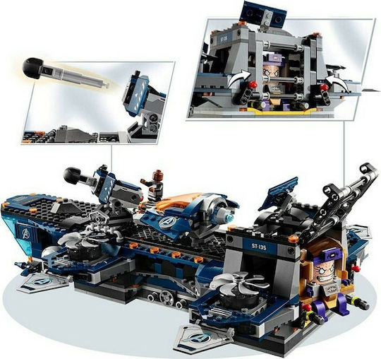LEGO Marvel Avengers Helicarrier Für 9+ Jahre 1244 Stück