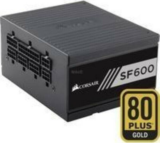 Corsair SF Series SF600 600W Black Computer Power Supply Full Modular 80 Plus Gold