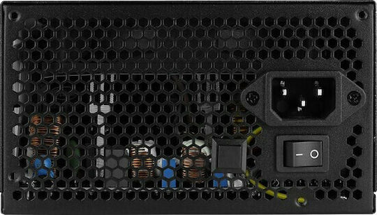 Aerocool LUX RGB 650W Black Computer Power Supply Full Wired 80 Plus Bronze