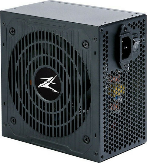 Zalman MegaMax ZM600-TXII 600W Μαύρο Τροφοδοτικό Υπολογιστή Full Wired 80 Plus Standard
