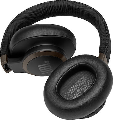 JBL Live 650BTNC Безжични / Жични Over Ear Слушалки с 30 часа Работа Черни