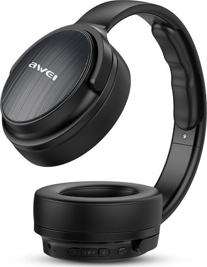 Awei A780BT Ασύρματα / Ενσύρματα Over Ear Ακουστικά με 15 ώρες Λειτουργίας Μαύρα
