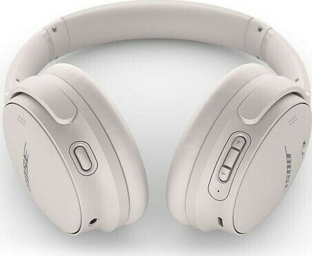 Bose QuietComfort 45 Fără fir / Cu fir Over Ear Căști cu Radio cu 24 ore de Funcționare Albe