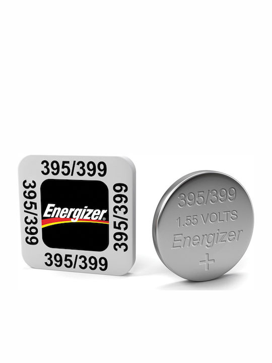 Energizer 395/399 Μπαταρία Silver Oxide Ρολογιών SR57 1.55V 1τμχ