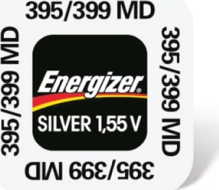 Energizer 395/399 Μπαταρία Silver Oxide Ρολογιών SR57 1.55V 1τμχ