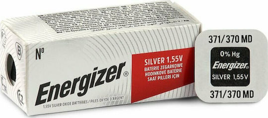 Energizer 371/370 Batterie Silber-Oxid für Uhren SR69 1.55V 1Stück