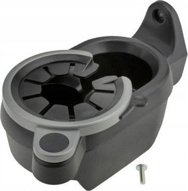 Carner Car Cup Holder 2 Positions for Console Black/Gray in Black Color