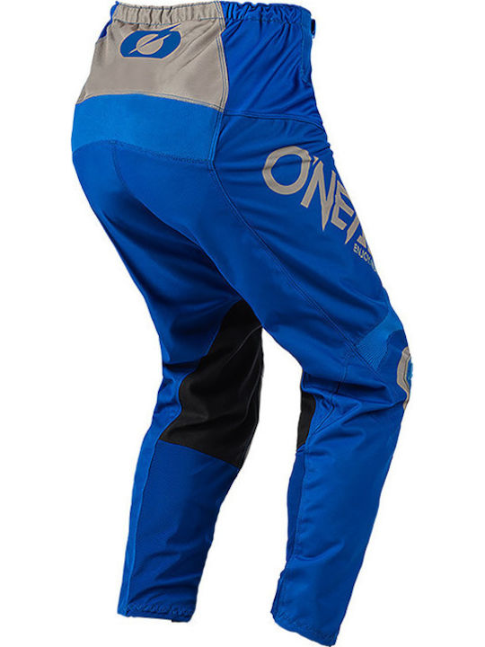 O'neal Matrix Racewear Καλοκαιρινό Ανδρικό Παντελόνι Motocross Blue/Grey