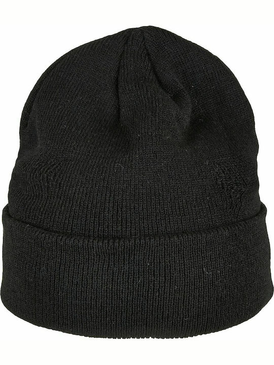 ST181 Knitted Beanie Cap Black