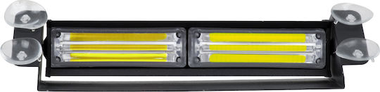 GloboStar Car Warning Bar LED 10 - 30V 25.5cm with White Lighting