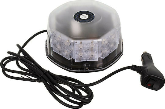 GloboStar Φάρος Αυτοκινήτου LED 10 - 30V Αδιάβροχος με Κόκκινο Φωτισμό