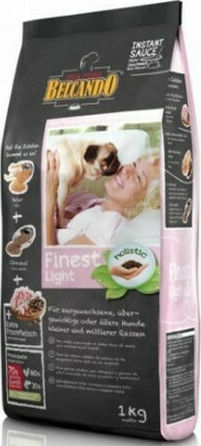 Belcando Finest Light 4kg Dry Food Diet, Grain-Free for Adult Dogs with Poultry and Rice