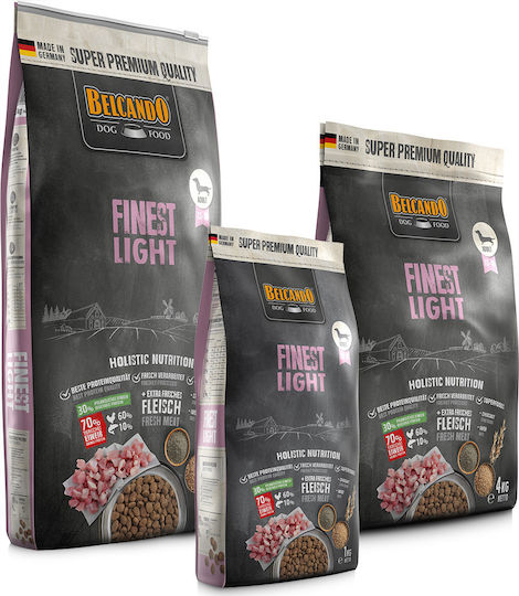 Belcando Finest Light 12.5kg Dry Food Diet, Grain-Free for Adult Dogs with Rice and Poultry