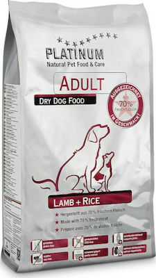Platinum Pet Food & Care Dry Dog Food Adult 5kg Hrană Uscată pentru Câini Adulți cu Miel și Orez