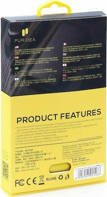 Puridea S5 Power Bank 7000mAh cu 2 Porturi USB-A Negru