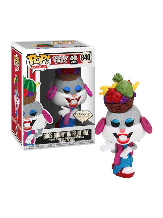 Funko Поп! Анимация: Looney Tunes - in Fruit Hat (в плодова шапка) (Колекция Диамант) (в Плодова Шапка) (Диамантена Колекция) 840 Специално издание