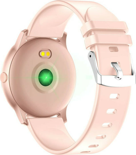 MaxCom FitGo FW32 Neon Smartwatch με Παλμογράφο (Ροζ)