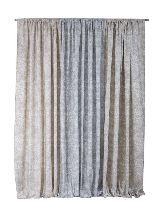 Anna Riska Κουρτίνα με Τρέσα Russell 8 Linen 140x270εκ.
