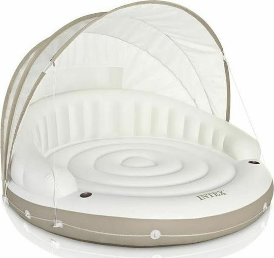 Intex Aufblasbare Meeresmatratze Für 2 Personen Mit Griffen Weiß 150cm