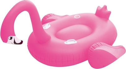 Bestway Saltea Gonflabilă Ride On Flamingo Pentru Plajă Cu Mânere Roz 175x173cm